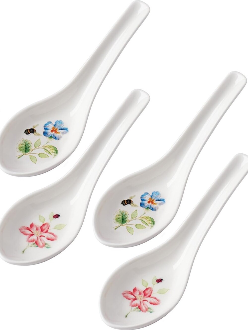 Lenox Butterfly Meadow Soup Spoon Set Of 8